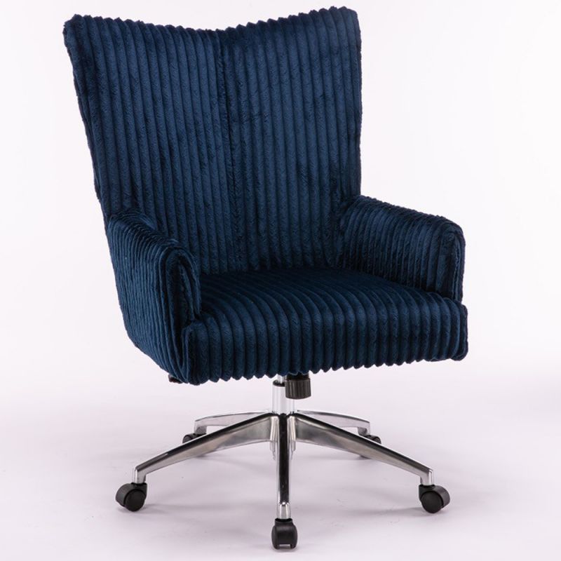 Parker House - Dc505 - Blanket Navy Fabric Desk Chair - DC#505-BKN