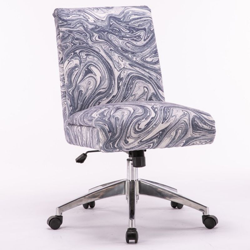 Parker House - Dc506 - Marble Blue Fabric Desk Chair - DC#506-MRB