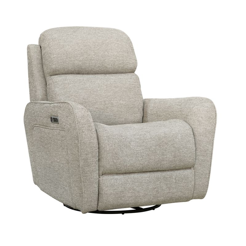 Parker House - Quest - Upgrade Muslin Swivel Glider Cordless Recliner - Powered by FreeMotion - MQUE#812GSPH-P25-UPMU