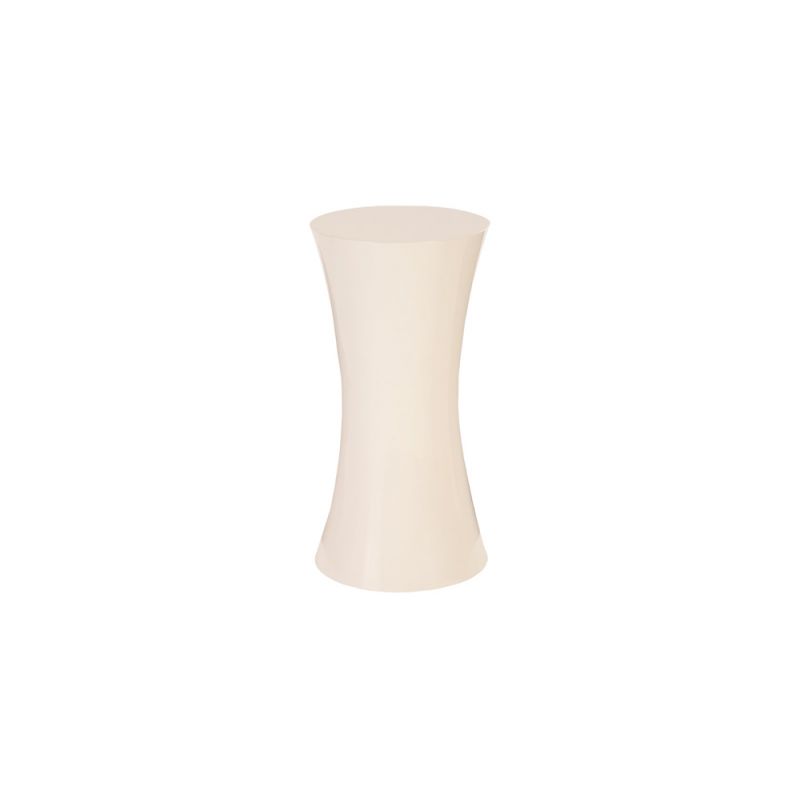 Phillips Collection - Ave Pedestal, Gel Coat White - PH80614