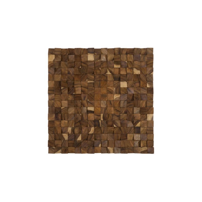 Phillips Collection - Blocks Wall Art, Chamcha Wood, Natural, LG - TH92140