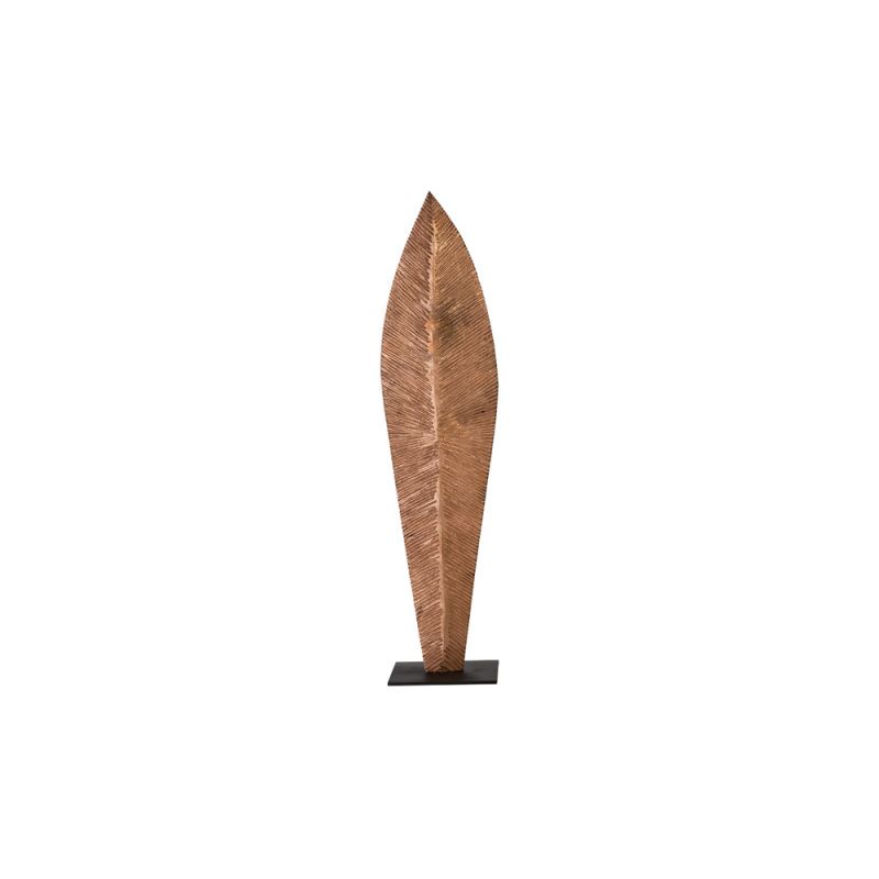 Phillips Collection - Carved Leaf on Stand, Copper Leaf, LG - TH89168