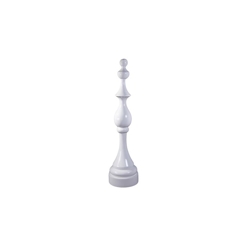 Phillips Collection - Check Mate Sculpture, White - PH61000
