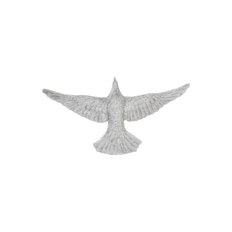 Phillips Collection - Dove Wall Art, Silver Leaf - PH97481