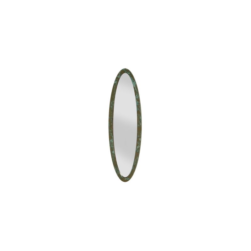 Phillips Collection - Elliptical Oval Mirror, Small, Lichen - CH84233