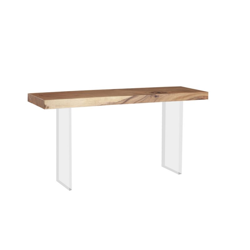Phillips Collection - Floating Console Table, Acrylic Legs - TH77243