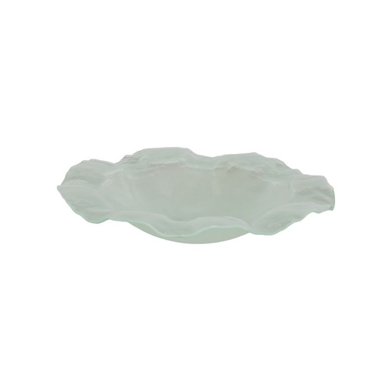 Phillips Collection - Frosted Leaning Glass Bowl, MD - ID76852