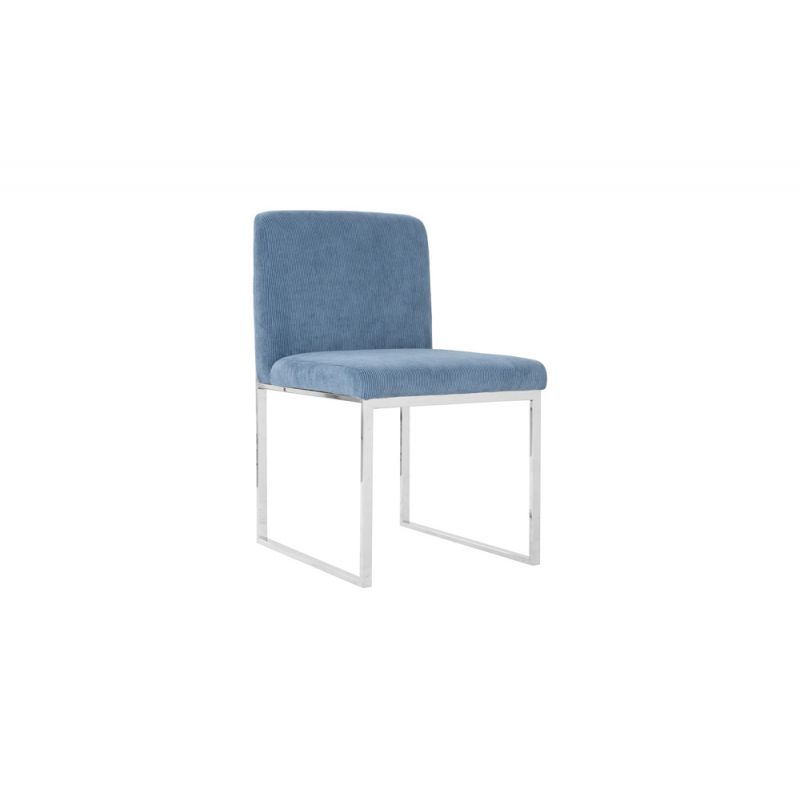 Phillips Collection - Frozen Dining Chair, Corduroy Blue - PH103732