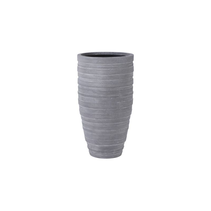 Phillips Collection - June Slim Planter, Raw Gray, MD - PH103538