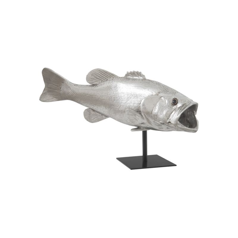 Phillips Collection - Large Mouth Bass Fish, with Stand - PH66612