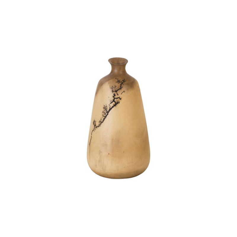 Phillips Collection - Lightning Vase, Mango Wood, Tall - TH97705