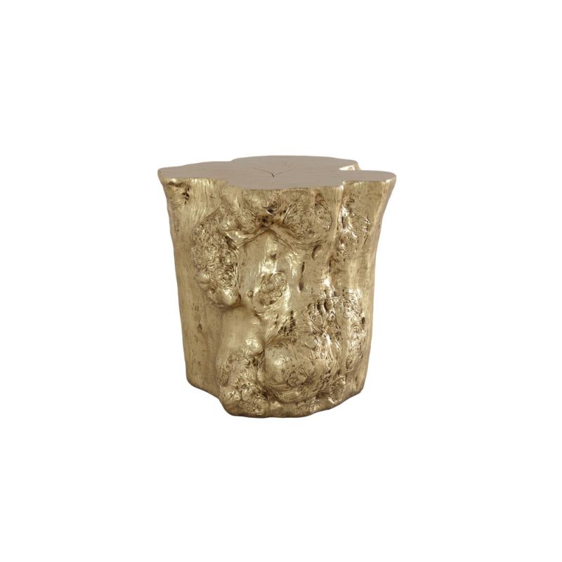 Phillips Collection - Log Side Table, Gold Leaf - PH56280
