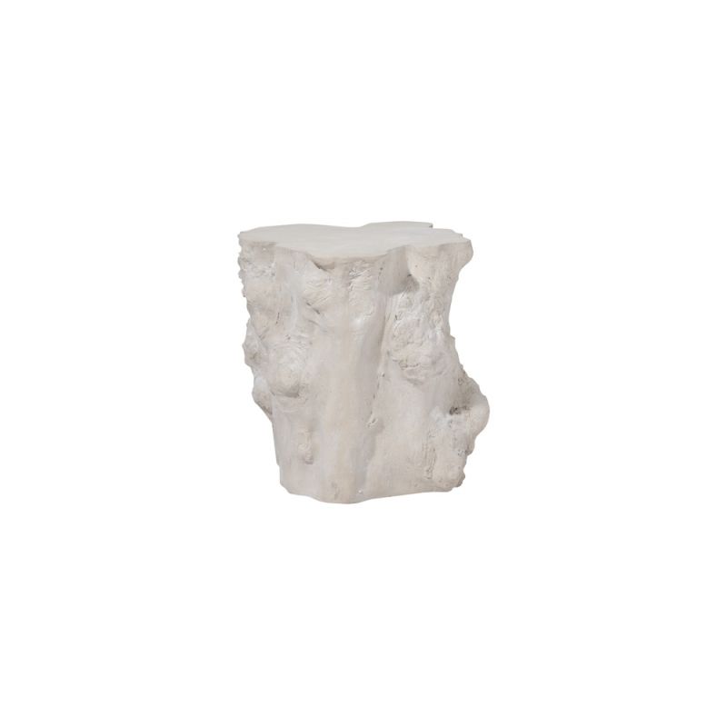 Phillips Collection - Log Side Table, Roman Stone - PH61360