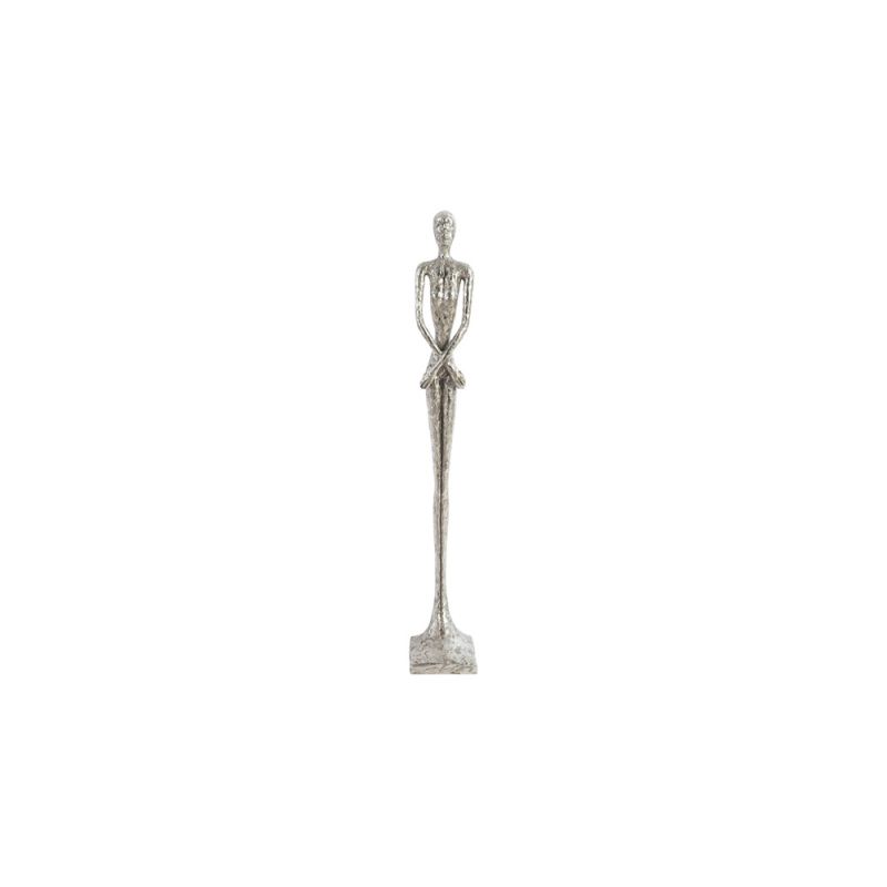 Phillips Collection - Lottie Sculpture, Small, Resin, Silver Leaf - PH67644