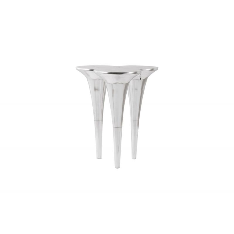 Phillips Collection - Marley Silver Bar Table - PH66064