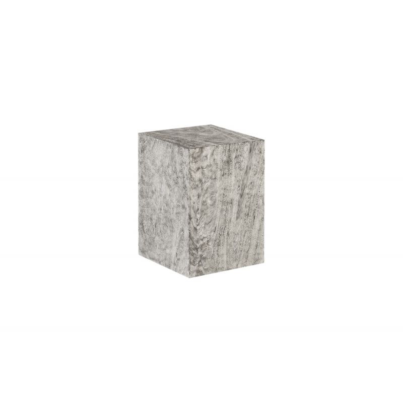 Phillips Collection - Prism Pedestal, Small, Gray Stone - TH97656
