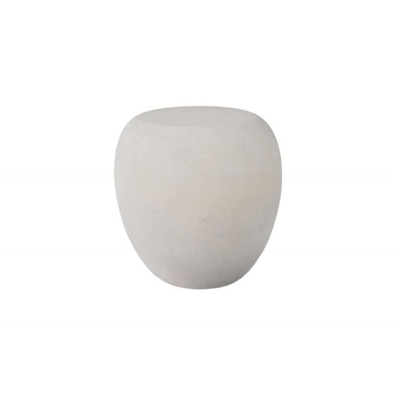 Phillips Collection - River Stone Side Table, Roman Stone - PH103554