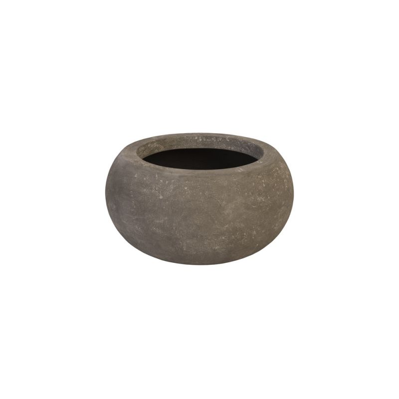 Phillips Collection - Rounded Planter, Small, Gray - PH97021