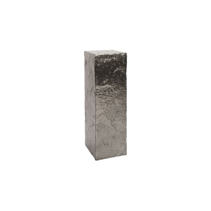 Phillips Collection - Slate Pedestal, Large, Liquid Silver - PH80685