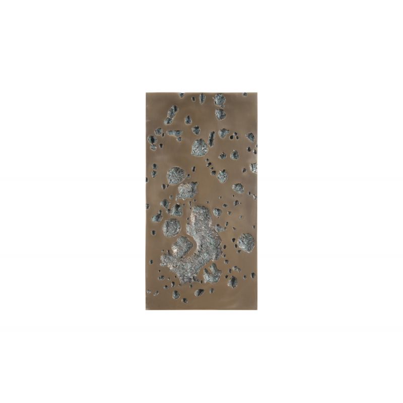 Phillips Collection - Splotch Wall Art, Rectangle, Bronze Finish - PH102201