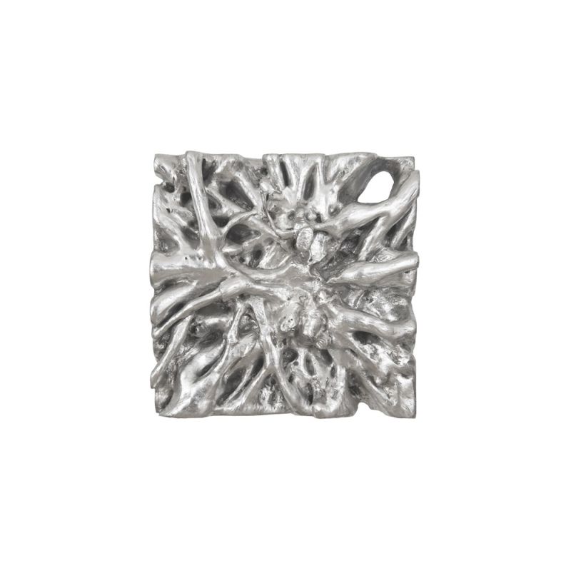 Phillips Collection - Square Root Wall Art, Silver Leaf - PH66560