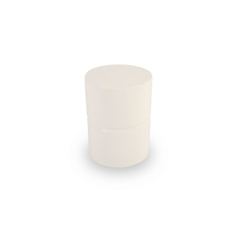 Phillips Collection - Stacked Stool, Gel Coat White - PH67726