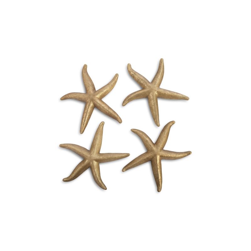 Phillips Collection - Starfish, Gold Leaf (Set of 4) - LG - PH67531