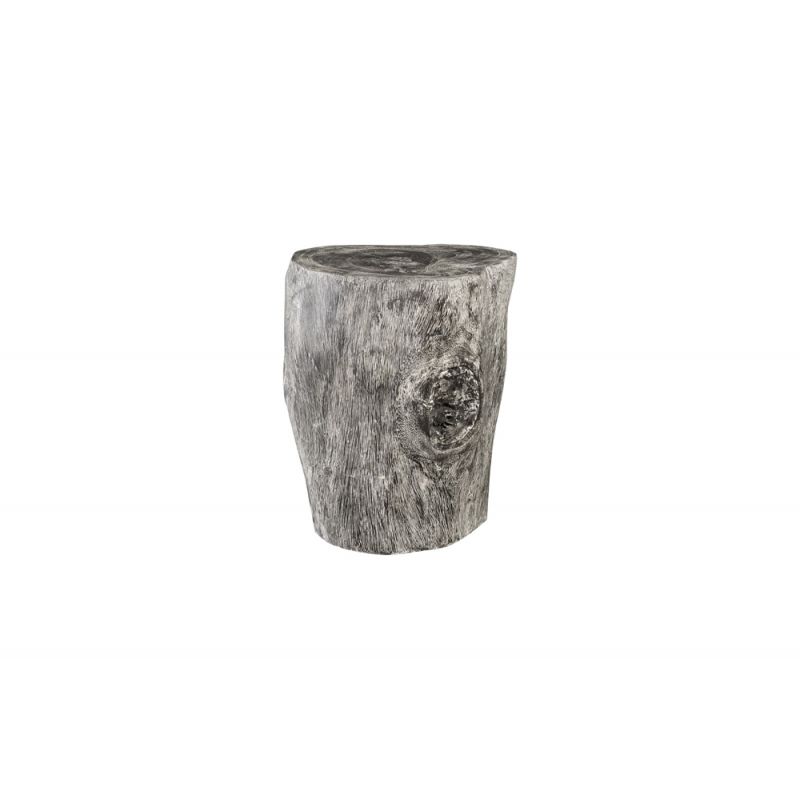 Phillips Collection - Stump Stool, Gray Stone - TH94575