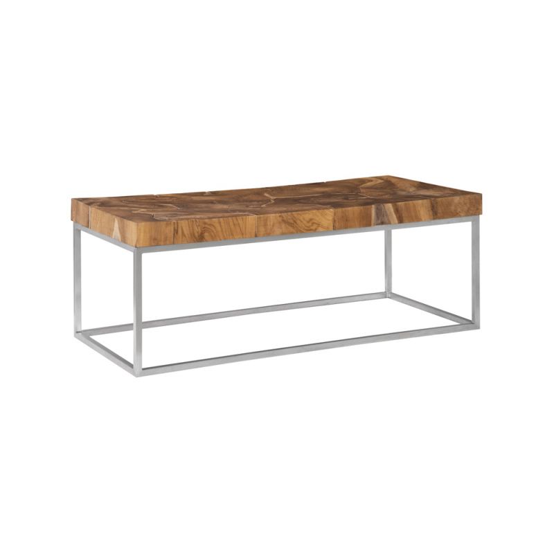 Phillips Collection - Teak Puzzle Coffee Table - ID75936