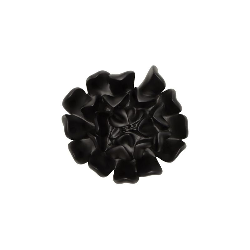 Phillips Collection - Topsy Turvy Succulent Wall Art, Smooth Matte Black - PH111561
