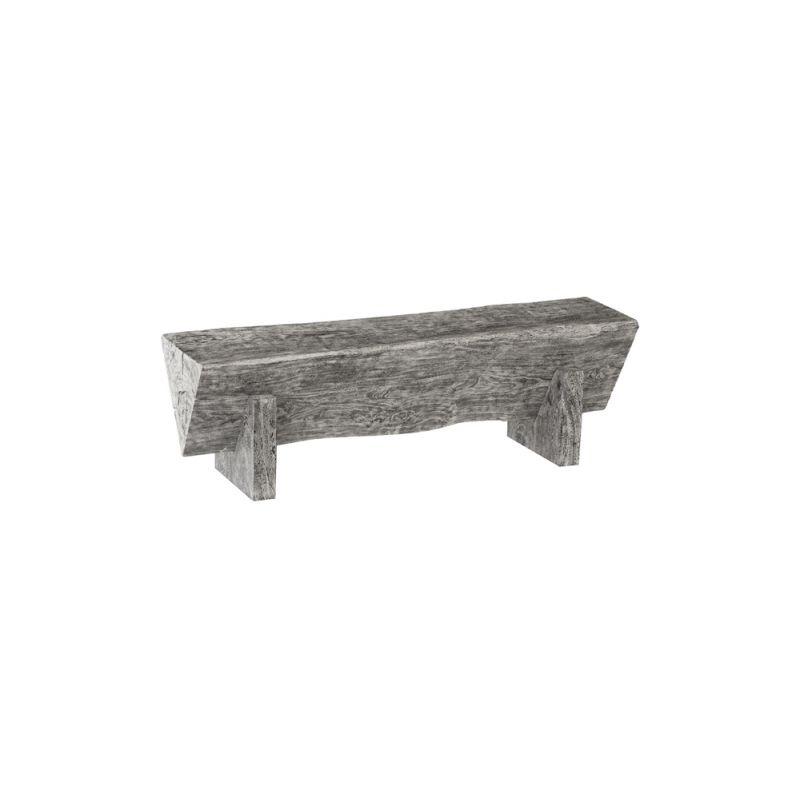 Phillips Collection - Triangle Bench, Gray Stone - TH94570