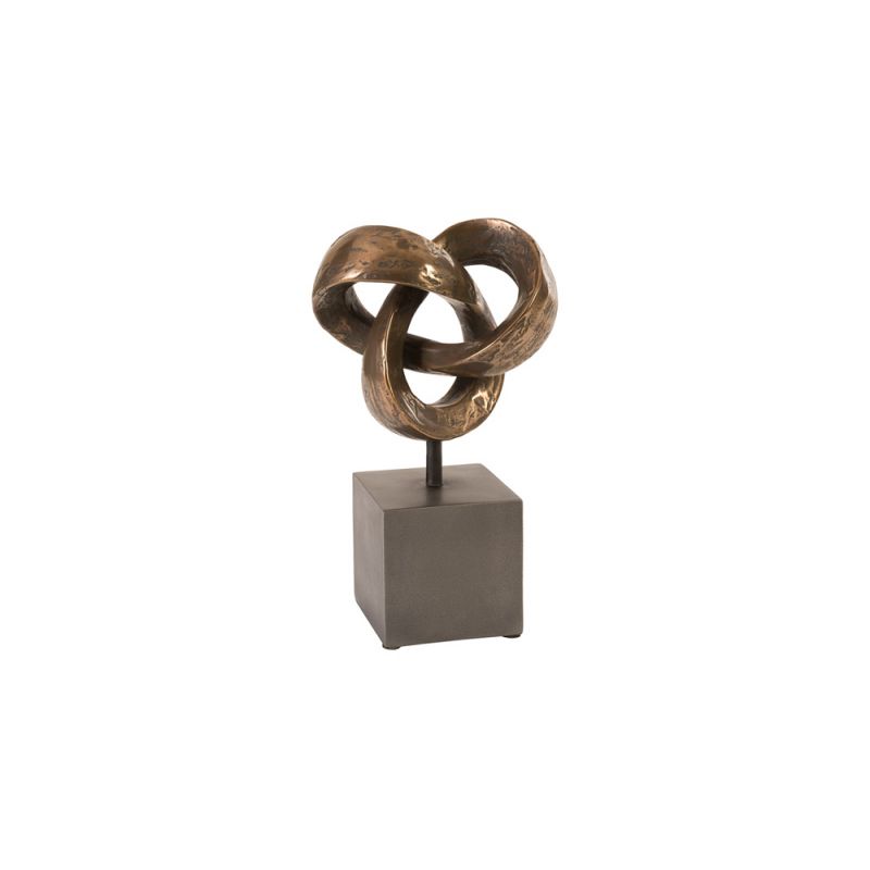 Phillips Collection - Trifoil Table Sculpture, Bronze - PH80670
