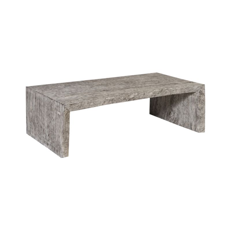 Phillips Collection - Waterfall Coffee Table, Gray Stone - TH101896