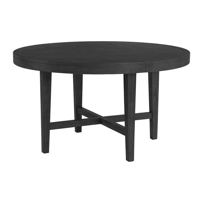 Picket House Furnishings - Armes Round Dining Table in Black - D-3690-8-RDT