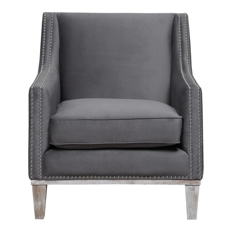 Picket House Furnishings - Aster Accent Chair in Charcoal - UAG813100DWB