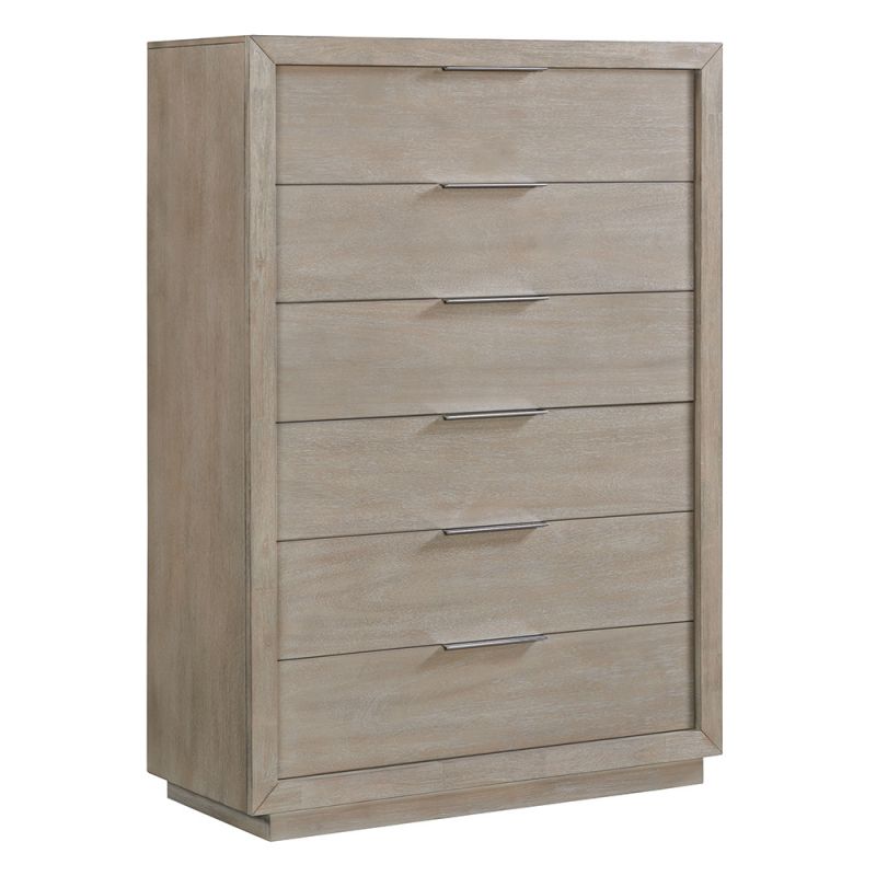 Picket House Furnishings - Cadia 6-Drawer Chest in Grey - B-3430-5-CH