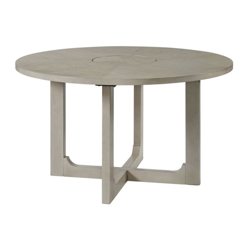 Picket House Furnishings - Calderon Round Standard Dining Table in Gray - D.12040.DTT