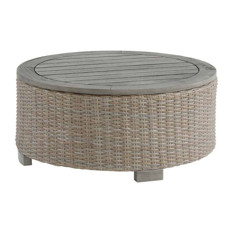 Picket House Furnishings - Camal Round Coffee Table - Tan - O-10880-5-RCT