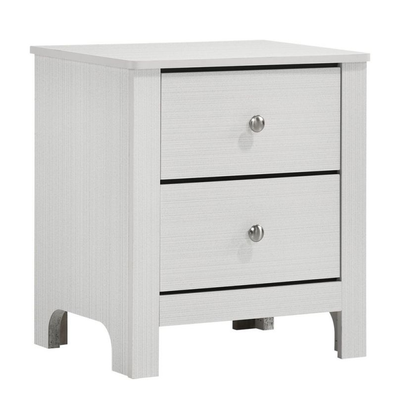 Picket House Furnishings - Camila Nightstand in White - CI700NS
