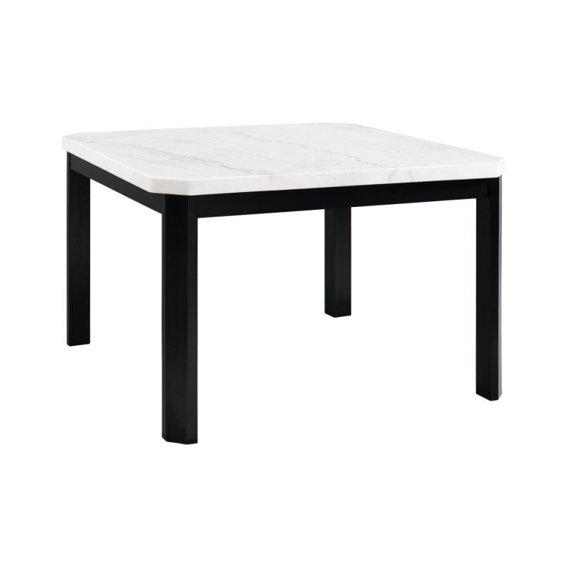 Picket House Furnishings - Celine White Marble Counter Height Dining Table - CFC700CHTB