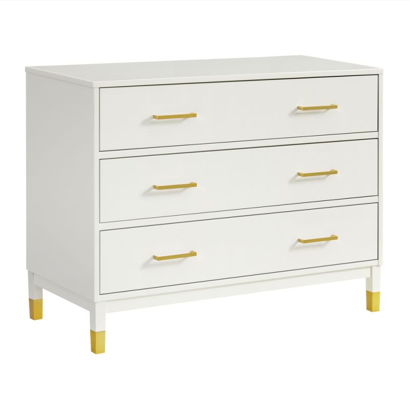 Picket House Furnishings - Dani Chest W/ Power Port in White - CTBN750CH
