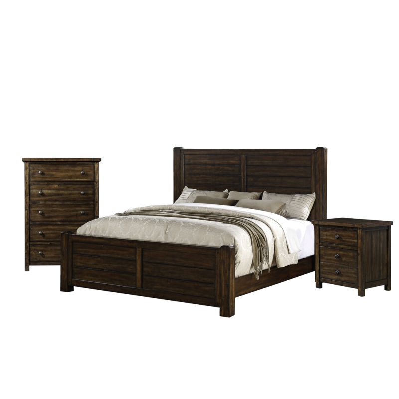 Picket House Furnishings - Danner 3 Piece Queen Bedroom Set - DS600QB3PC