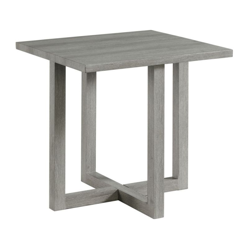 Picket House Furnishings - Dawson End Table in Grey - CTUT100ET