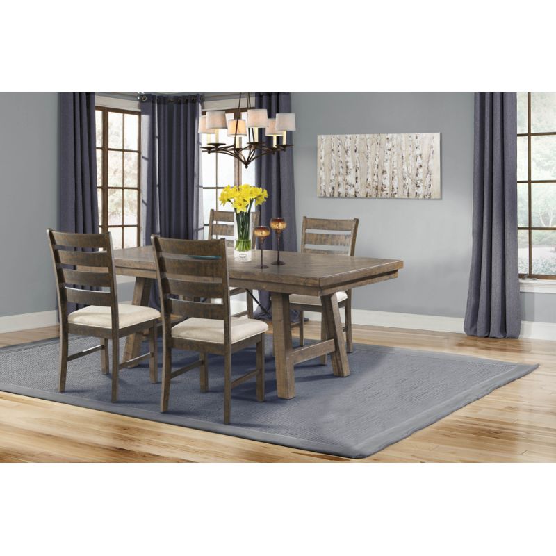 Picket House Furnishings - Dex 5PC Dining Set-Table, 4 Ladder Side Chairs - DJX1505PC