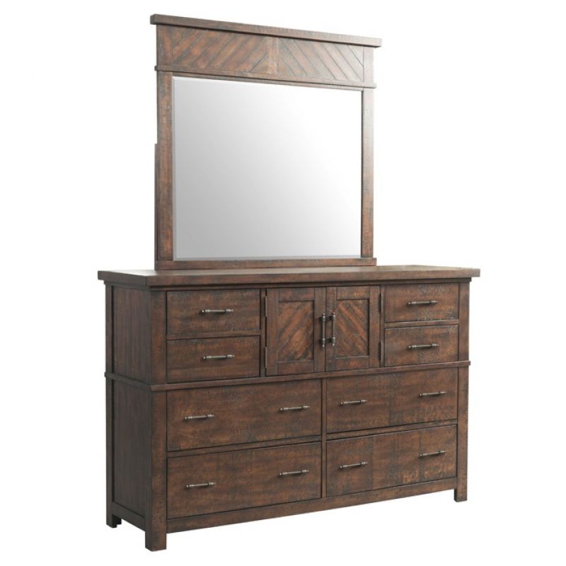 Picket House Furnishings - Dex Dresser & Mirror Set - JX600DRMR