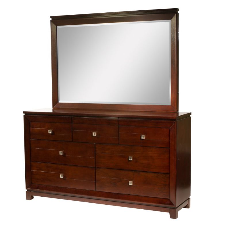 Picket House Furnishings - Easton Dresser & Mirror Set - LN600DRMR