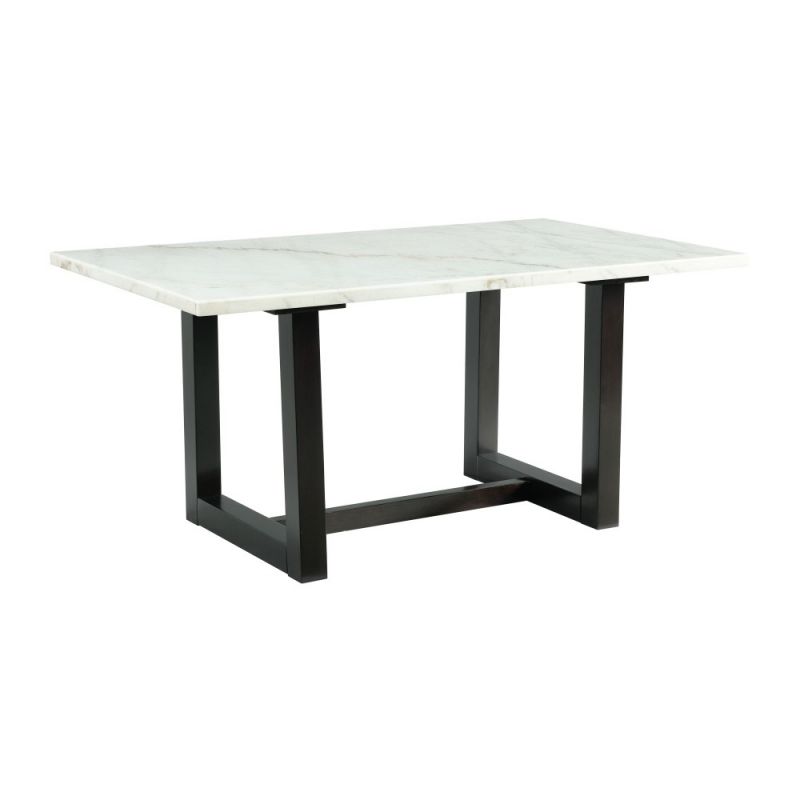 Picket House Furnishings - Florentina Dining Table with White Marble - D-5277-DT