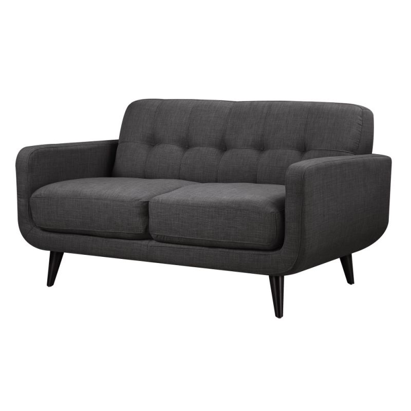 Picket House Furnishings - Hailey Loveseat in Charcoal - UHD090200NP