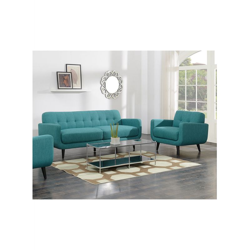 Picket House Furnishings - Hailey Sofa & Chair Set in Teal - UHD087SC2PC