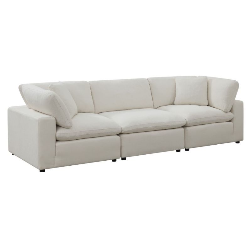 Picket House Furnishings - Haven 3pc Sectional Sofa In Cotton - UCL30553PC